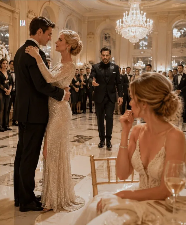 MY SON GAVE OUR WEDDING DANCE TO HIS MOTHER-IN-LAW, THEN THE MAFIA BOSS CROSSED THE BALLROOM AND HELD OUT HIS HAND