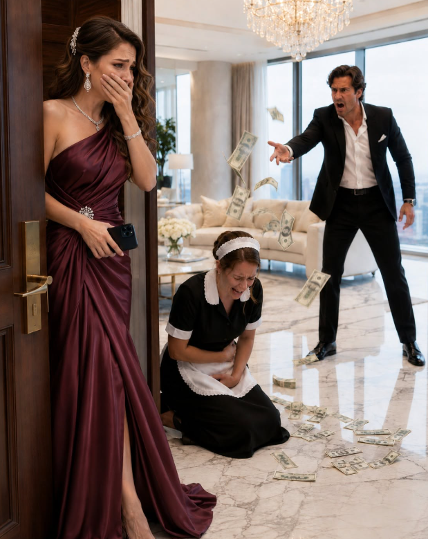 I CAUGHT MY FIANCÉ THREATENING HIS PREGNANT MAID—AND HE FORGOT I WAS THE LAWYER WHO COULD DESTROY HIS MERGER